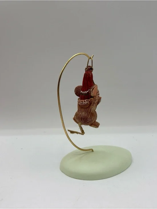 Hallmark Keepsake 1985 Vintage Merry Mouse Handcrafted Ornament - Picture 6 of 12